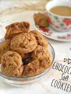 Foto resep Chocochips Soft Cookies (No Mixer)