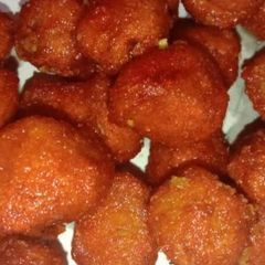 A picture of Fried Soya Chunks.