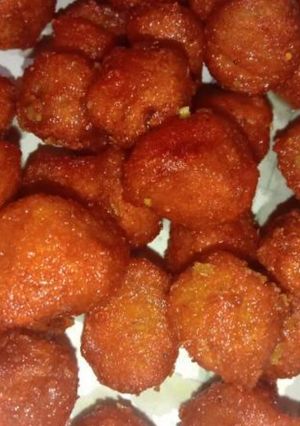 A picture of Fried Soya Chunks.