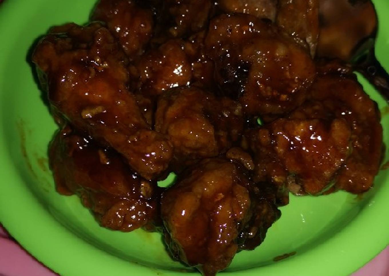 Dakgangjeong (Korean Crispy Honey Chicken)