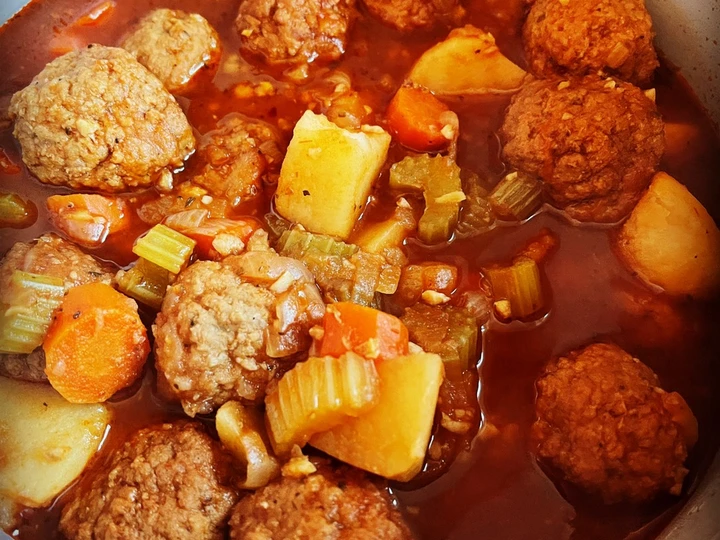 Easy Way Make Recipe Instant Pot Meatball Stew that is Awesome, Delicious}