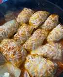 Rollitos de repollo rellenos