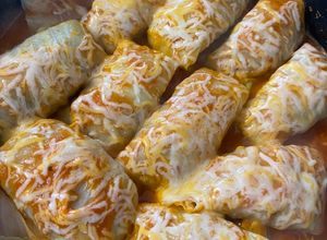 Una foto de Rollitos de repollo rellenos