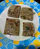Mung sprouts dhokla