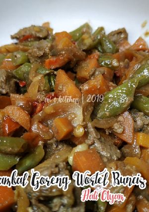 Foto resep Sambal goreng wortel buncis hati ayam