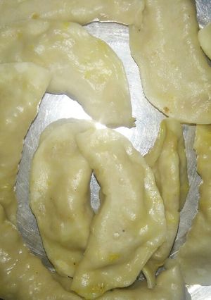 A picture of Stuffed momos.