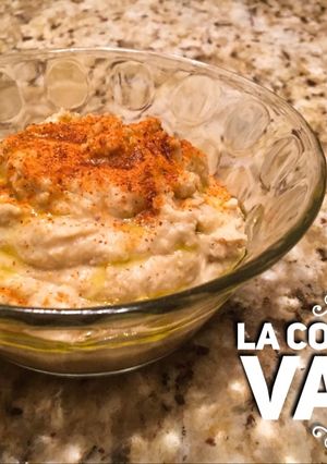 Una foto de Hummus de Lentejas Rojas