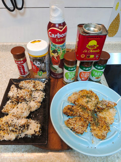 雙口味氣炸雞塊: 日式海苔唐辛子、義式香料紅椒 的食譜成品照片