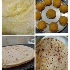 A picture of Puran poli.