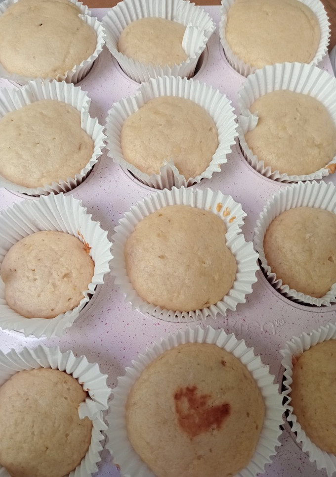 Una foto de Muffins de plátano