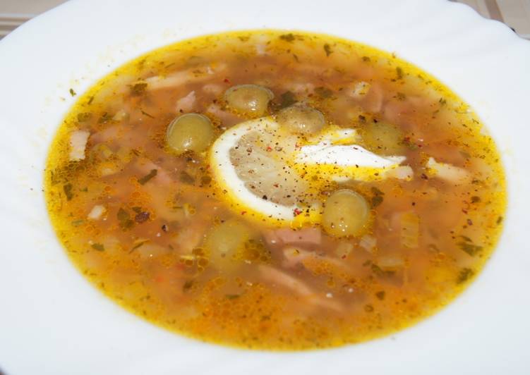 Recipe: Yummy Суп солянка