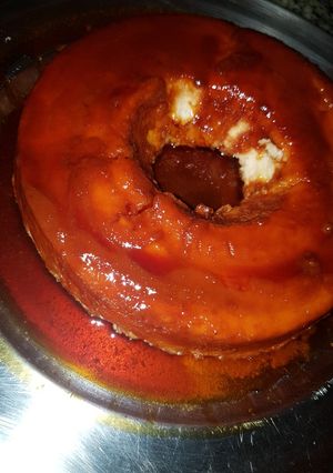 Una foto de Budín de pan😋🍮👌🏻