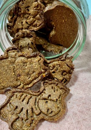 Una foto de Galletas de choco y avena