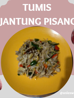 Foto resep Tumis Jantung Pisang