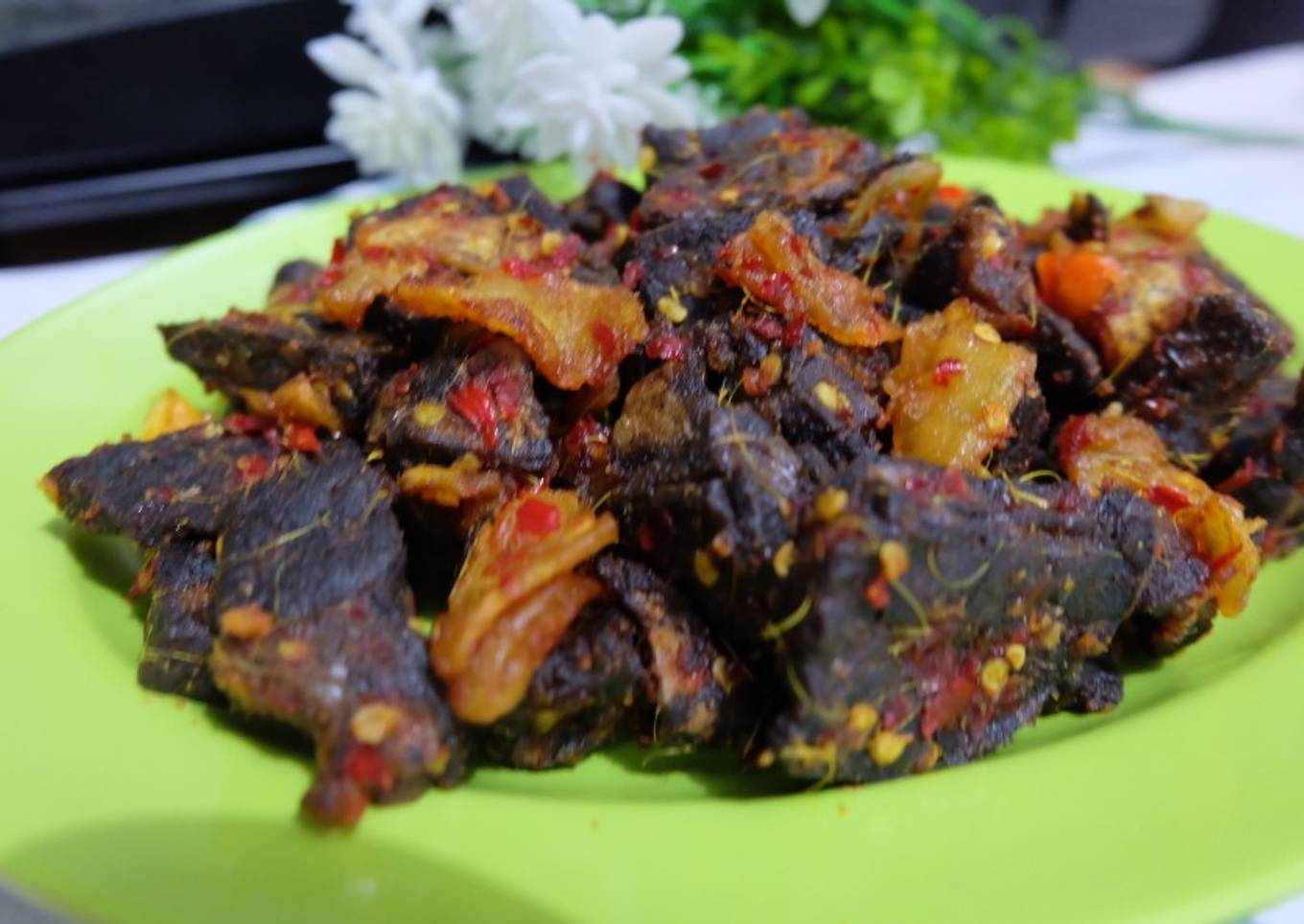 Paru Rica With Potato Slices
