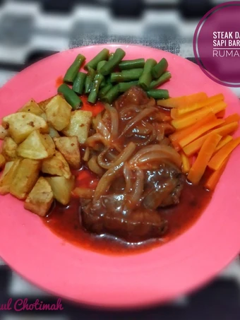 Cara Gampang Menyiapkan Resep Steak Daging Sapi Barbeque Rumahan yang Lezat Sekali Anti Ribet, Lezat