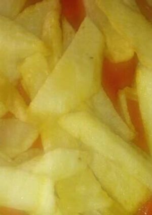 Una foto de Bastoncitos de papas fritos👌