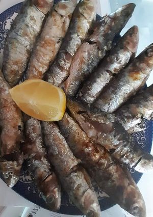 صورة لوصفة سردين مشوي في الفرن