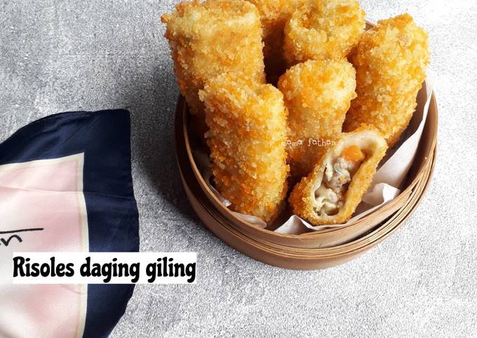 Risoles daging giling