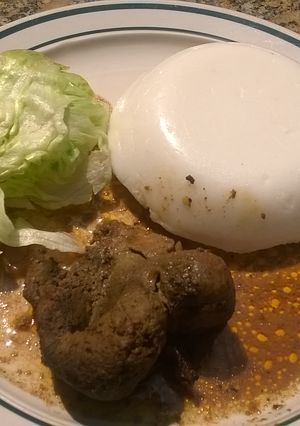 A picture of Liver with marinade.