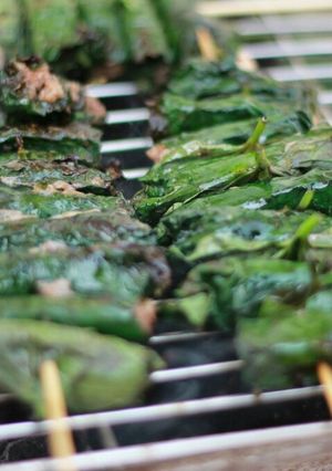 Hình của món Bò Nướng Lá Lốt.