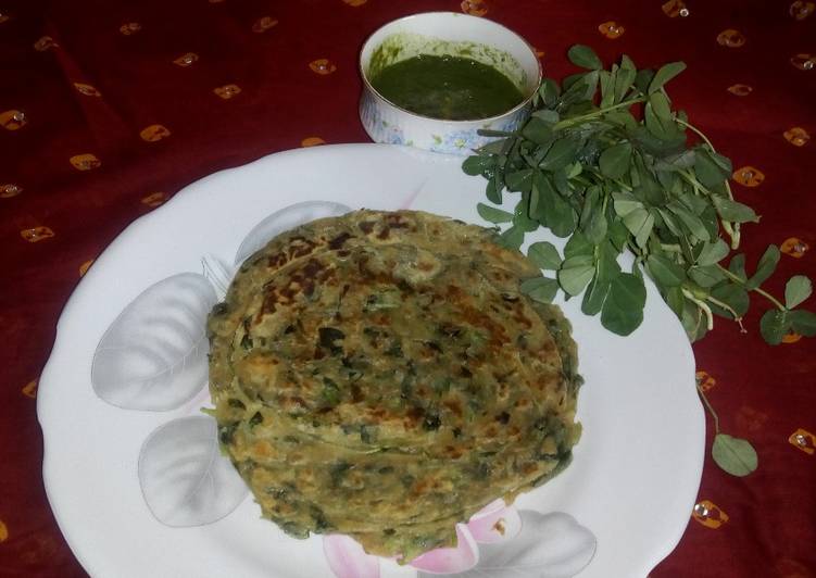 Step-by-Step Guide to Prepare Ultimate Methi laccha paratha