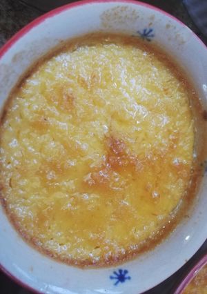 A picture of Crème Brûlée 😋 🍭.