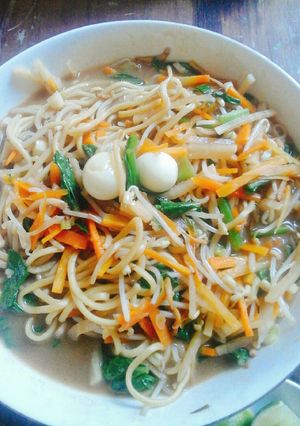 Foto resep Mie kuah tom yum