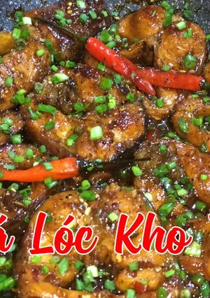 Hình của món Cách Làm Cá Lóc Kho Tiêu Ngon Đúng Điệu, Không Tanh, Màu Đẹp Chuẩn.