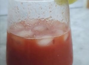 صورة لوصفة ايس تي بالفراوله 🍓 🥂