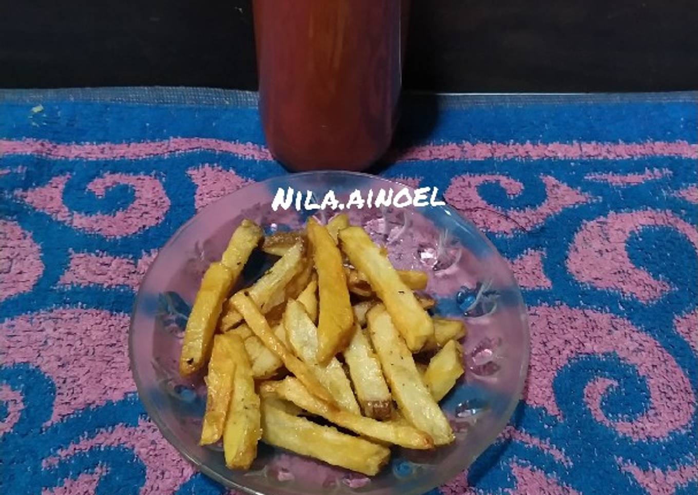 Shoestring French fries