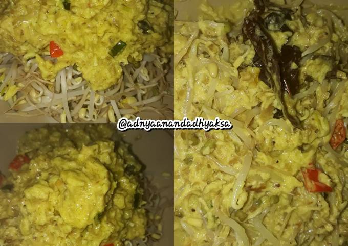 Wajib coba! Bagaimana cara bikin Kecambah urab santan #StepByStep #RabuBaru  lezat