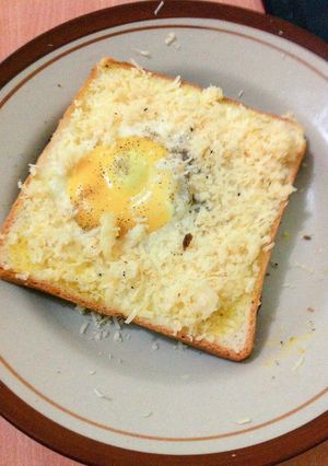 Foto resep Egg in Bread