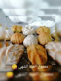 صورة لوصفة معمول بالطحين طري وسهل
