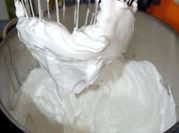 Una foto de merengue italiano
