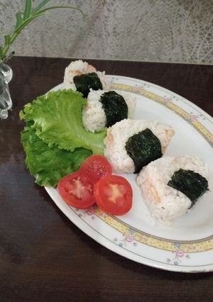 Foto resep Onigiri Udang