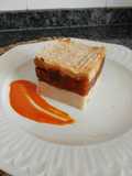 Alubias blancas con verduras y salsa de pimientos