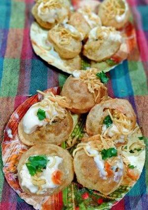 স্ট্রীট ফুড:দৈ ফুচকা রেসিপির প্রধান ছবি