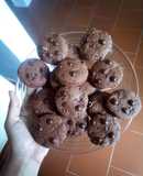 Galletas de chocolate con chispas de chocolate