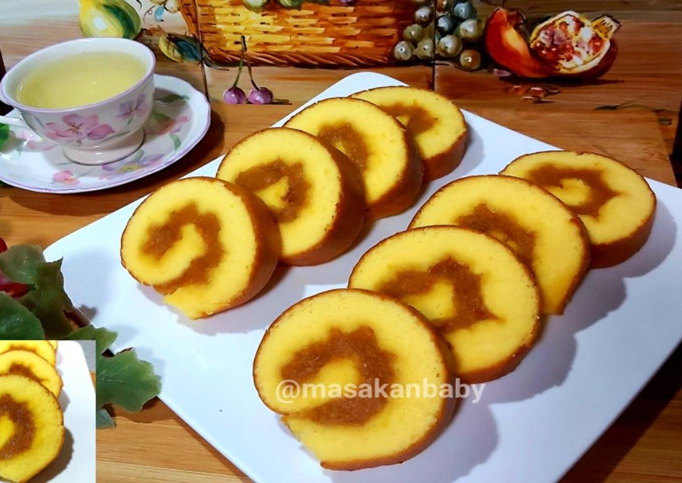 Resep Kue Gulung Super Lembut Tanpa Pengembang