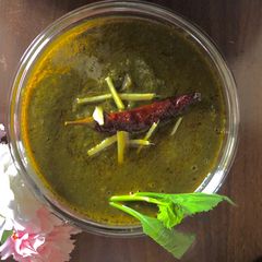 A picture of Sarson ka Saag.