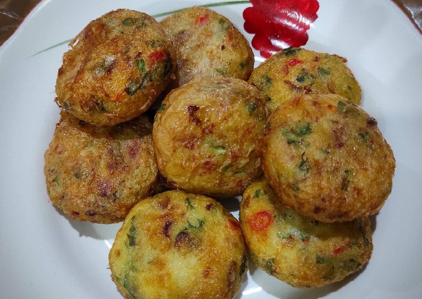 Perkedel Kentang Kornet