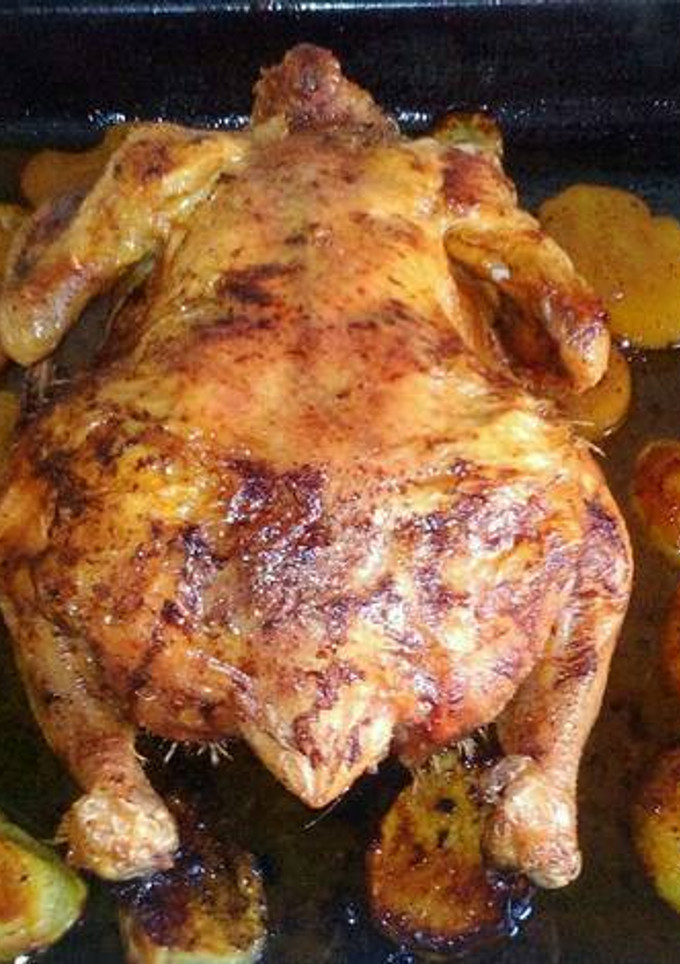 Una foto de Pollo asado 🐔