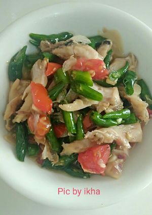 Foto resep Tumis ikan asin pedas