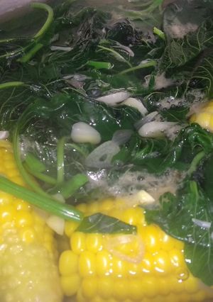 Foto resep Sayur Bayam Kuah Bening