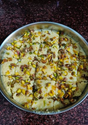 A picture of Aloevera Burfi.
