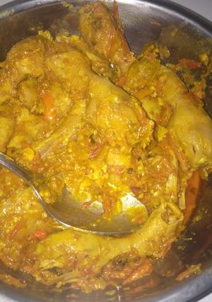 Foto resep Kepala ayam pedas