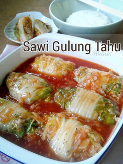 Foto resep Sawi Gulung Tahu