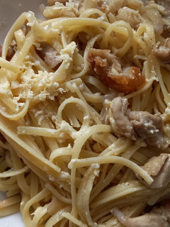 Foto resep Pasta with Garlic and Cheese Sauce
