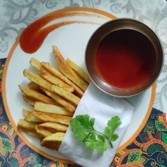 A picture of Homemade French Fries.
